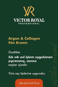 Isıya Karşı Koruyucu Ve Kolay Tarama Etkili Argan Kolajen Fön Sprey Kremi ürün fotoğrafı