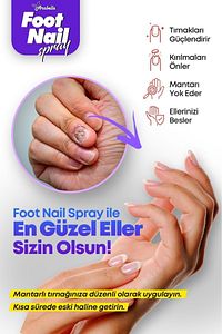Foot Nail Sprey, Koku, Mantar, Ayak Ve Tırnak Bakım Spreyi 50 ml ürün fotoğrafı
