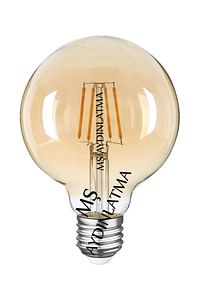 Cla18 E27 Duylu 6 Watt Gün Işığı Led Filament Rustik Bal Cam Ampul G95 ürün fotoğrafı