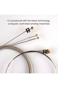 Pitbull Strings Gold Seri Elektro Gitar Teli 3'lü Set (Tel Sarıcı+4 Pena+Şapka) GEG 10-46 L 3P SSC ürün fotoğrafı