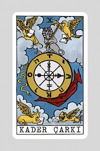 Klasik Tarot Takımı - 78 Kart Ve Rehber Kitap 2021 Orijinal Evrensel Baskı Oval Kenarlar ürün fotoğrafı