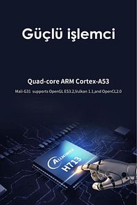 Hy300 Pro Taşınabilir Sinema Projeksiyon 720p Ev Sineması Bluetooth Android 11 Akıllı Projektör ürün fotoğrafı