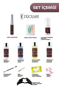 Prolash Kirpik Lifting Seti Ve Kaş Laminasyonu Seti (PREMİUM) - Sertifikalı ürün fotoğrafı