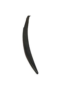 Hyundai Accent Blue 2011-2017 Yarasa Spoiler Esnek Plastik 122 cm Siyah ürün fotoğrafı