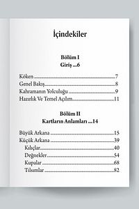 Klasik Tarot Takımı - 78 Kart Ve Rehber Kitap 2021 Orijinal Evrensel Baskı Oval Kenarlar ürün fotoğrafı