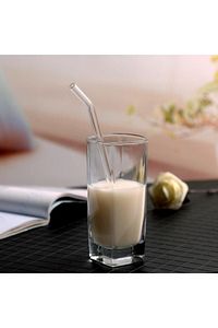 6 Adet Şeffaf Cam Pipet -eğimli Cam Pipet ürün fotoğrafı