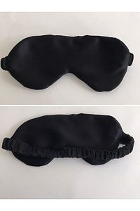 Saten Siyah Uyku Gözlüğü / Göz Bandı ürün fotoğrafı