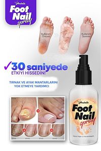 Foot Nail Sprey, Koku, Mantar, Ayak Ve Tırnak Bakım Spreyi 50 ml ürün fotoğrafı