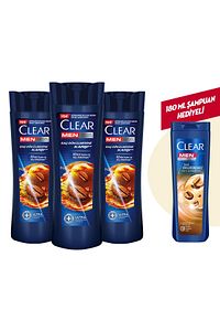 Men Kepeğe Karşı Etkili Şampuan Saç Dökülmesine Karşı 350 ml X3 ürün fotoğrafı