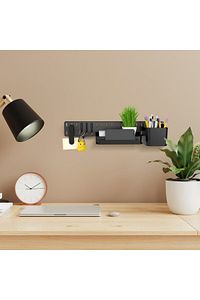 Çok Amaçlı Pano Organizatör Set 2 ( 6 X 40 Cm ) Siyah ürün fotoğrafı
