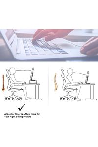 Safir Monitör Yükseltici Laptop Stand ürün fotoğrafı