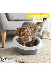 %100 Doğal Çam Peleti Kedi Kumu 50lt (25 KG) Tozsuz Çuval Gönderi (SOBA İÇİN UYGUNDUR) ürün fotoğrafı