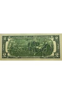 Amerika 2013 Yılı 2 Dolar Yabancı Kağıt Para Çil (UNC) Koleksiyon Para ürün fotoğrafı