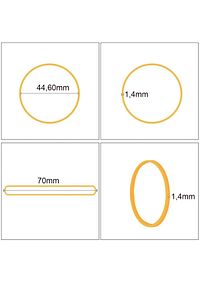 Kauçuk Paket Ambalaj Para Lastiği 70'lik 1000 Adet 70 mm ürün fotoğrafı
