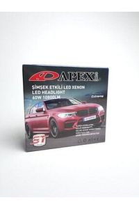 H4 Şimşek Etkili Led Xenon Zenon 10800 Lümen-60w-6000kelvin ürün fotoğrafı