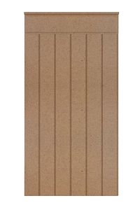Dekoratif Duvar Paneli ( 54 X 100 Cm ) Boyanabilir Ahşap 8 Mm Ham Mdf Duvar Paneli ürün fotoğrafı