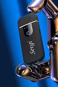 Sevgililer Gününe Özel Kişiye Özel Isım Baskılı Siyah Dokunmatik Usb Şarjlı Elektronik Çakmak ürün fotoğrafı