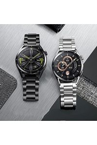 Huawei Watch Gt/gt2/gt2e/gt2 Pro/gt3/gt3 Pro/gt 4/watch 3 / 3 Pro Paslanmaz Çelik Metal Kordon 46mm ürün fotoğrafı