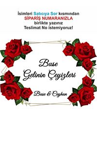 Çeyiz Koli Etiketi 10 Adet A4 Ebat Baskılı Etiket Sticker ürün fotoğrafı