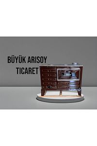 Arısoy Uyuyan Kuzine Soba Uyuyan Soba Fırınlı Soba Odun Kömür Sobası ürün fotoğrafı