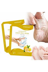 1 Çift Çorap Tipi Ölü Deri Ve Çatlaklar Için Soyulabilen Limon Aromalı Ayak Peeling Maskesi ürün fotoğrafı
