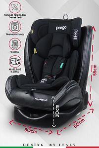 Profix Pro Signal 360 Derece Dönebilen 0-36 Kg Isofixli Oto Koltuğu ürün fotoğrafı