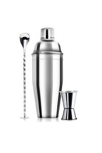 3 Parça Kokteyl Seti 750 ml Avantajlı Shaker Paketi ( Pipet Hediyeli ) ürün fotoğrafı