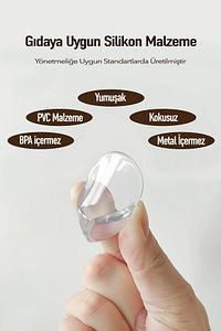 Bebek Güvenliği İçin Mobilya Köşe Koruyucu Keskin Masa Kenarları Kaplamak İçin Silikon Köşe Koruması ürün fotoğrafı