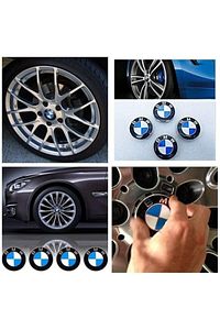 Bmw F10 F30 Çelik Jant Göbek Arması 68mm-65mm Uyumlu ürün fotoğrafı