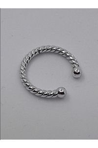 Kadın Gümüş Sıkıştırma Kıkırdak Küpesi Kıkırdak Burgu Silver Kadın Küpe ürün fotoğrafı