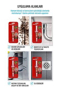 Fibron Gel 5 Gr. Böcek İlacı Hamam Böceği ve Karınca Mücadelesinde Etkili ürün fotoğrafı