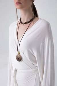 Ultra Soft Zoe Kimono Beyaz ürün fotoğrafı
