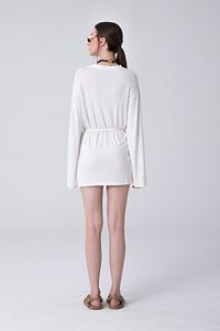 Ultra Soft Zoe Kimono Beyaz ürün fotoğrafı