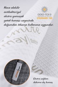 Umay Çantalı Taşınabilir Reflü Yatağı, Babynest, Anne Çantası - Antrasit ürün fotoğrafı