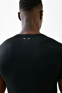 Erkek Compression T-Shirt Kısa Kollu Spor Fitness Body ürün fotoğrafı