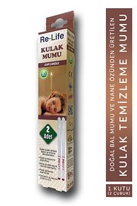 Kulak Temizleme Mumu Çubuğu 1 Kutu (2 Çubuk) ürün fotoğrafı