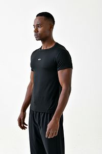 Erkek Compression T-Shirt Kısa Kollu Spor Fitness Body ürün fotoğrafı