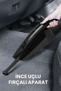 Automax Islak Kuru Taşınabilir Fırçalı Başlıklı Araç Tipi El Süpürgesi ürün fotoğrafı