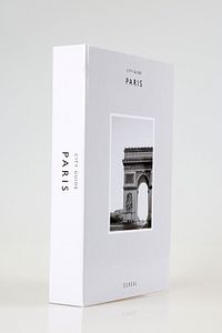2'li New York/paris Dekoratif Kitap Kutu ürün fotoğrafı