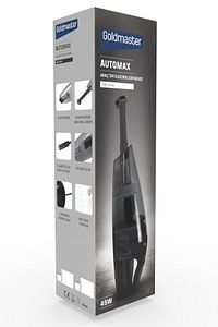 Automax Islak Kuru Taşınabilir Fırçalı Başlıklı Araç Tipi El Süpürgesi ürün fotoğrafı