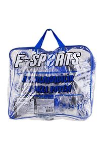 F-sports Mavi Ayarlabilir 2+2 Işıklı Metal Alıştırma Pateni ürün fotoğrafı