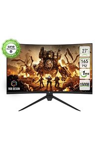 Intense X20 27" 165hz 1ms Curved Rgb Gaming Oyuncu Monitör ürün fotoğrafı
