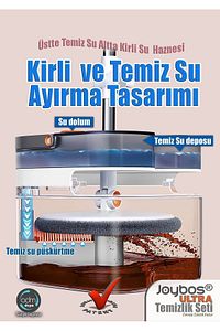 Temiz Ve Kirli Suyu Ayıran 2 Başlıklı Temizlik Seti (YUVARLAK VEKARE BAŞLIK) ürün fotoğrafı