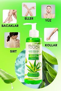 Aloe Vera Jel Güneş Sonrası Bakım, Nemlendirici, Ferahlatıcı, Yatıştırıcı 200 ml ürün fotoğrafı