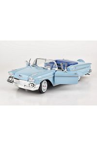 Diecast 1958 Chevy Impala 1/24 Die Cast Model Araç ürün fotoğrafı