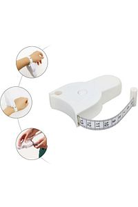 Bel Ölçme Metresi Ölçüm Aleti Mezura Terzi Ölçü Metresi Ergonomik Baş Ve Vücut Kafa Çevresi ürün fotoğrafı