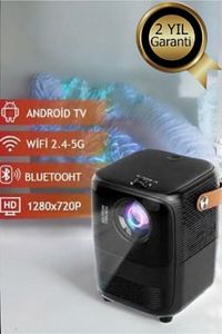 “5G Android Projeksiyon - Beyaz ve Siyah İle Şıklığı Yakalayın” ürün fotoğrafı