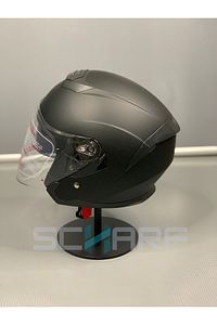Jiekai Jk-526 Güneş Vizörlü Yarım Kask Sıfır ürün fotoğrafı