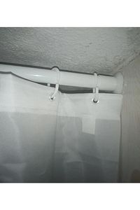 Metal Banyo Duş Perde Borusu 120x200cm ürün fotoğrafı