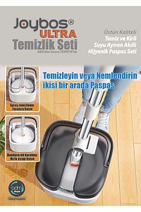 Temiz Ve Kirli Suyu Ayıran 2 Başlıklı Temizlik Seti (YUVARLAK VEKARE BAŞLIK) ürün fotoğrafı